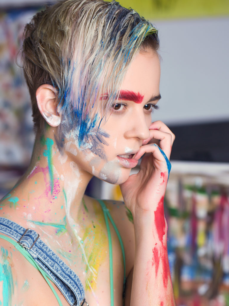 jem lopez toronto makeup artist hairstylist paint editorial beauty