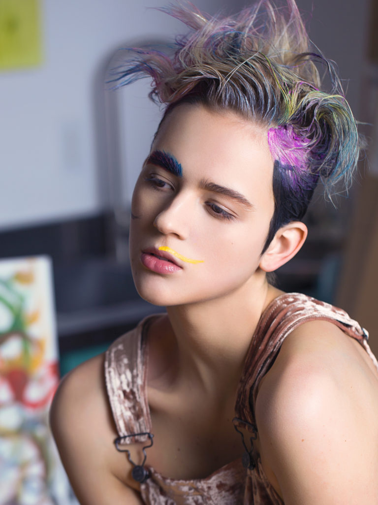 jem lopez toronto makeup artist hairstylist paint editorial beauty