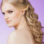 blonde bridal curls toronto bridal style